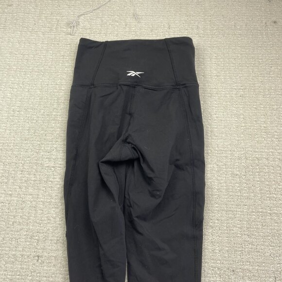 Reebok High Rise Leggings Womens XS Speedwick Stretch Athletic Pants Workout - Picture 10 of 12